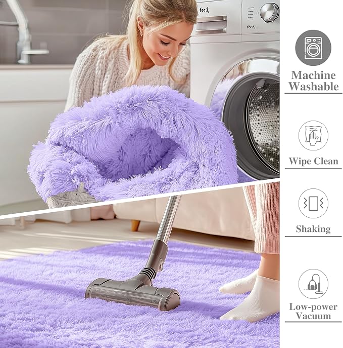 OLANLY 2x4 Machine Washable Runner Rugs - Image 2