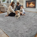 8x10 Area Rugs for Living Room Bedroom Rug, Large Shaggy Soft Plush Furry - Image 7