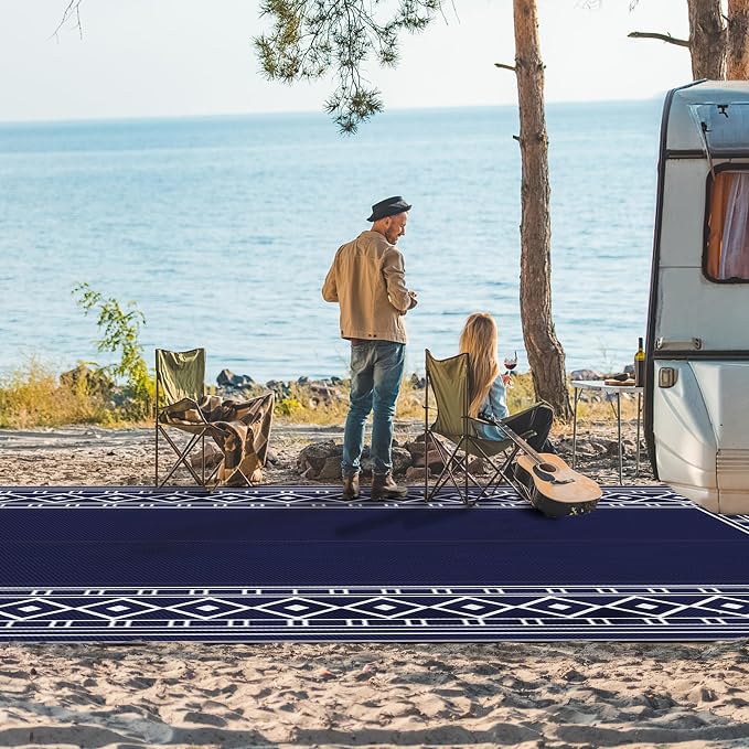 GENIMO Outdoor Rug Waterproof Area 10'x14' - Image 8