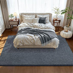 Pettop 4x6 Blue Grey Area Rugs for Living Room Bedroom, Thickened Memory-Foam - Image 3