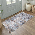 IOHOUZE Abstract Runner Rug 2x4 Ft Entryway Rugs Washable Door Mat Indoor by iOhouze