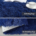 Shag Runner Rug for Bedroom Living Room 2x6 Upgrade Non-Slip Fluffy Soft - Image 4