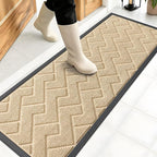 OLANLY Front Door Mat Indoor Outdoor Entrance, Waterproof All-Season, by OLANLY