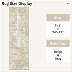 Soalmost Runner Rug 2x6 Washable Non-Slip Kitchen Runner Rugs - Image 5