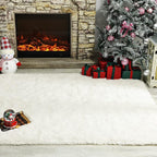 Andecor Soft Fluffy Bedroom Rugs, 8 x 10 Feet Indoor Shaggy Plush Area Rug - Image 6