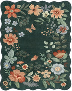 Lahome Floral Washable 6x9 Area Rugs, Soft Bedroom Rug - Image 8