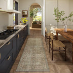 Washable Runners for Hallways Kitchen Rug: 2'6"x8' Runner Rugs Stain Resistant - Image 2
