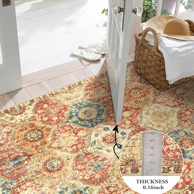 Lahome Kitchen Rugs Non Slip Washable Rugs - Image 3