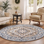 Lofus 4ft Area Rugs for Living Room, Washable Area Rug, Rugs for Bedroom - Image 4