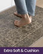 DEXI Kitchen Floor Mats Cushioned Anti Fatigue Runner Rug, 23x86 Mottled Brown - Image 8