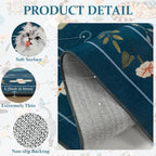 Unirea 9x12 Dark Blue Cat Area Rug - Image 4