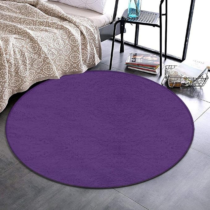 Large Round Area Rug Home Decor Modern Bathroom Rug Kitchen Office Circle Rug - Image 2
