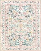 Wonnitar 8x10 Washbale Rugs for Living Room, Boho Pink Room Decor for Girls - Image 10