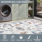 ROYHOME Washable Rug 5x7 Area Rugs - Image 5