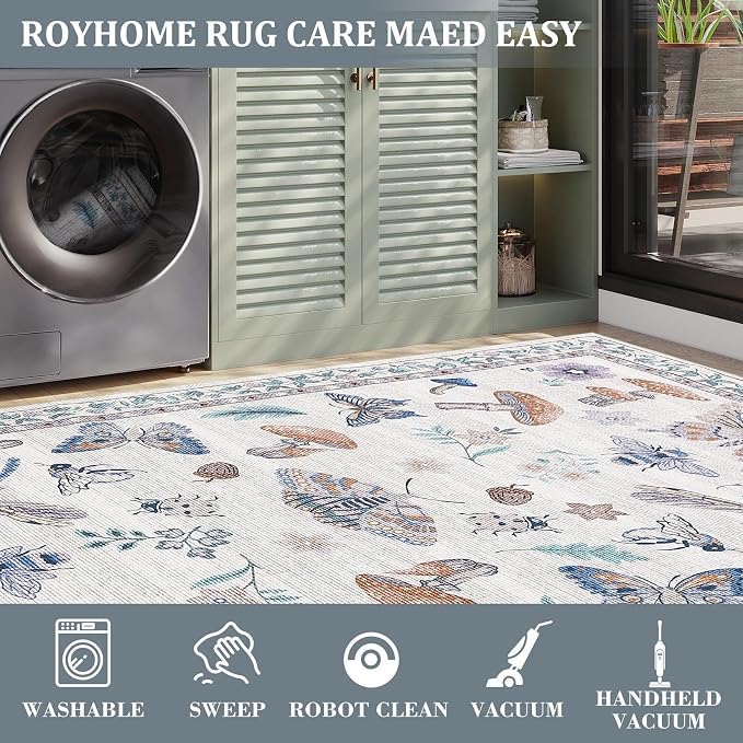 2.5x8 Runner Rug for Hallway Washable Kitchen Rugs Non Slip - Image 7