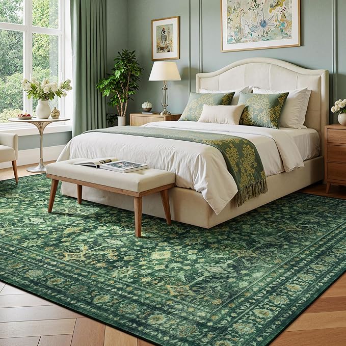 Lessymo 5x8 Washable Area Rug - Image 2