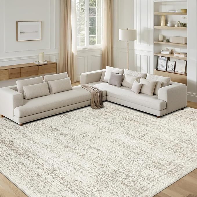 Srugn Washable Rugs 10x14 Area Rugs - Image 7