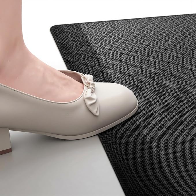 Mattitude 4/5 Inch Thick Kitchen Mat Cushioned Anti-Fatigue Floor Mat Water - Image 5