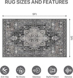36"x60" Office Chair Mat for Hardwood Tile Floor, Under Desk Carpet Protector - Image 9