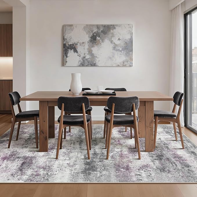 BEIMO Area Rugs 6x9 for Living Room Bedroom, Modern Abstract Machine Washable - Image 3