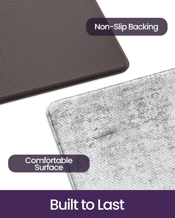 DEXI Kitchen Mats Cushioned Anti Fatigue, 23x86 Floor Padded Runner Rug Non Slip - Image 7
