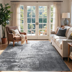 5x7 Ft Area Rugs for Living Room, Soft Non-Slip Washable Rugs Modern Abstract by Cuzwlovita