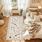 Dog Runner Rug for Entryway, 2x5 Washable Kitchen Mat Ultra-Thin Soft, Non-Slip - Image 2