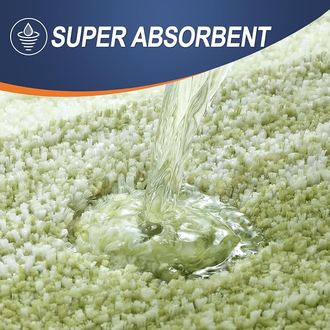 OLANLY Large Bathroom Rugs Mat 50x30, Extra Soft Absorbent Microfiber Bath Rugs - Image 4