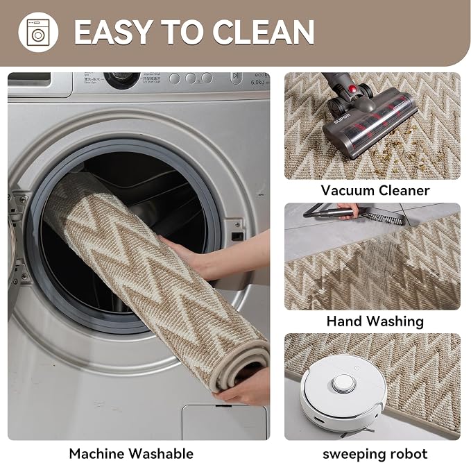Indoor Door Mat 17x30, Dirt Resistant & Absorbent Doormat - Image 7