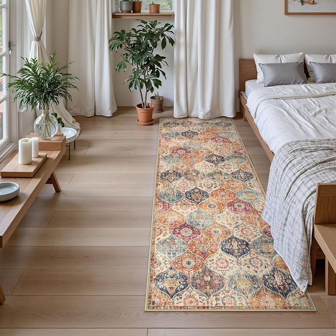 Lahome Moroccan Washable Kitchen Runner, 2x7 Runner Rug - Image 7