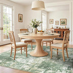 RELEANY Washable Area Rugs 7'x9' Non-Slip Modern Abstract Soft - Image 2