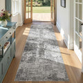 DMOYEST 3x8 Washable Runner Rug, Non Slip Low Pile Carpet Runner by DMOYEST