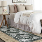 Moynesa Ultra-Thin Washable Vintage Runner Rug - Image 7