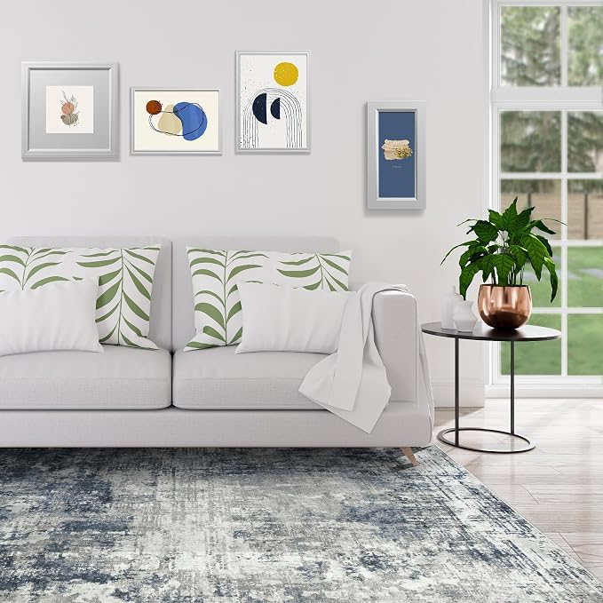 5x7 Area Rugs for Living Room Rug Washable: Modern Rug for Dining Room Bedroom - Image 9