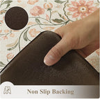 KIMODE Anti Fatigue Mats for Kitchen Floor Non Slip, Farmhouse Boho Floral - Image 4