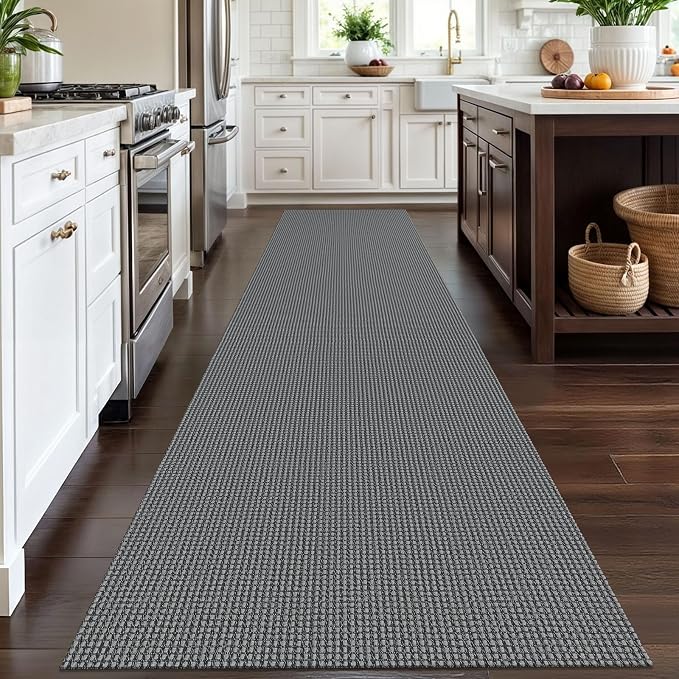 IOHOUZE Washable Runner Rug 3x12 Non Slip Rubber Backed Extra Long Hallway - Image 7