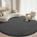 Sour Lemon 4ft Round Rugs for Bedroom, Circle Area Rugs for Living Room by SourLemon