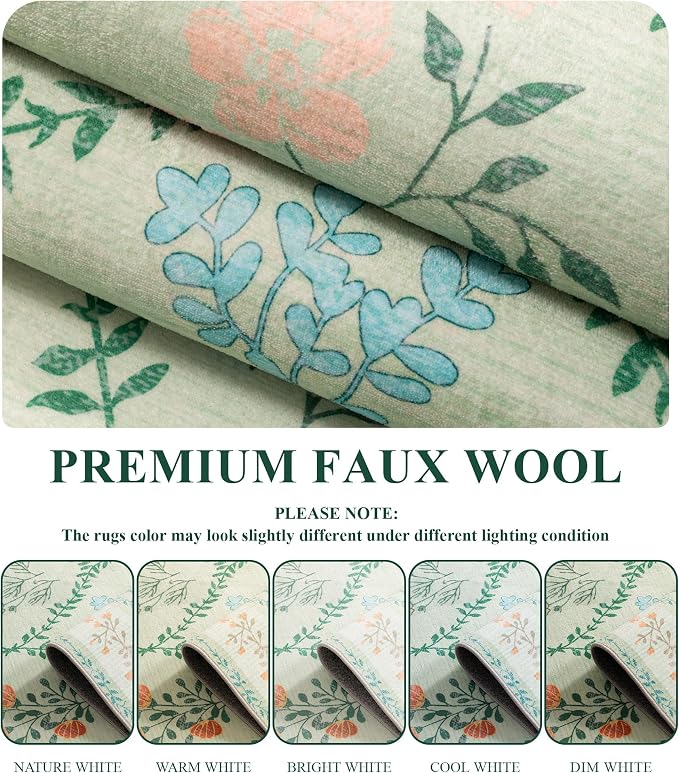 YIHOUSE Washable 8x10 Area Rugs - Image 7
