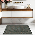 Dark Green Washable Entry Rug - Image 3