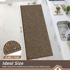 BEQHAUSE Kitchen Runner Rugs 32"x72", Non-Slip Kitchen Mats - Image 2