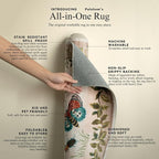 Machine Washable Hallway Runner Rugs: 2'x10' Kitchen Runner Stain Resistant Non - Image 5