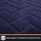 PURRUGS Easy Care Area Rug 6ft x 9ft, Non-Slip Machine Washable Entry Rug - Image 4