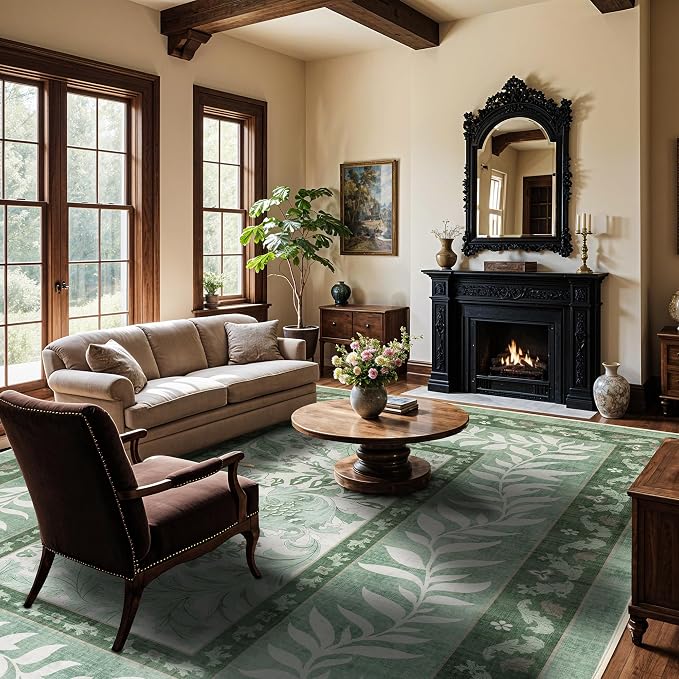 LIANLAM Washable Rug 10x14 Area Rugs - Image 4
