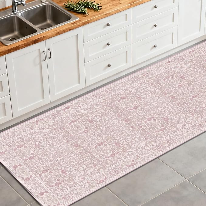Washable 2'6" x 8' Runners for Hallways, Non Slip Long Floor Runner for Kitchen - Image 4