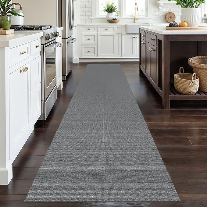 EARTHALL Washable Runner Rug 2.6x12 Ft Non Slip Runners - Image 6
