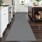EARTHALL Washable Runner Rug 2.6x12 Ft Non Slip Runners - Image 6