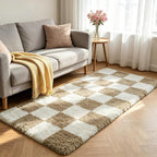 Shag Runner Rug for Bedroom Living Room 2x6 Upgrade Non-Slip Fluffy Soft - Image 2