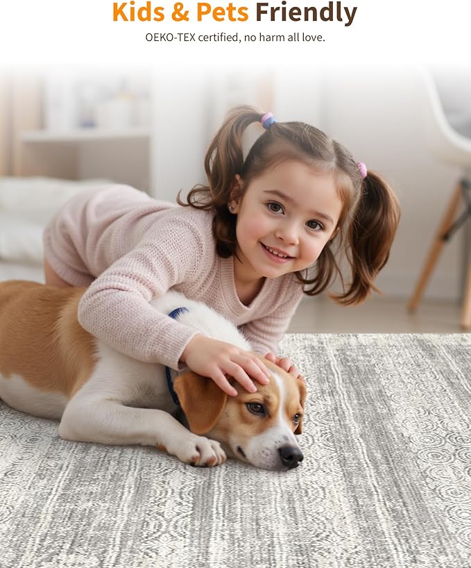 Washable Rugs 8x10 for Living Room - Image 7