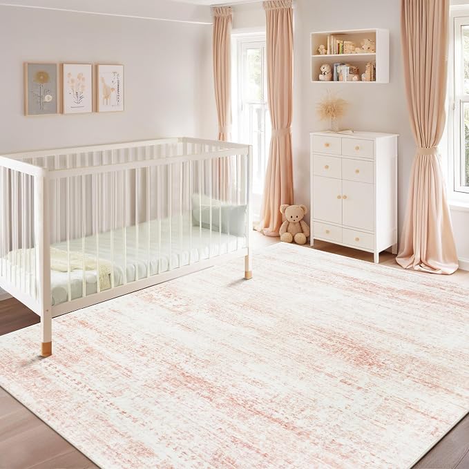Srugn Washable Rugs 6x9 Area Rugs by Srugn