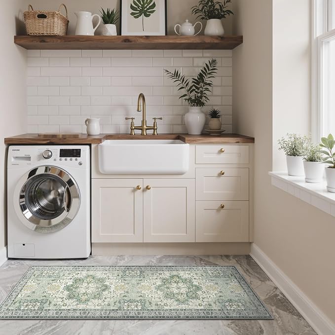 GENIMO Kitchen Rugs Non Slip Washable, 2’x5’ Kitchen Mats - Image 2